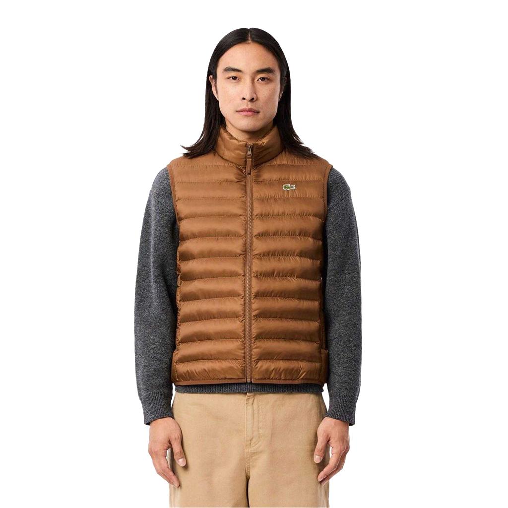 Lacoste Men's Water Repellent Padded Gilet