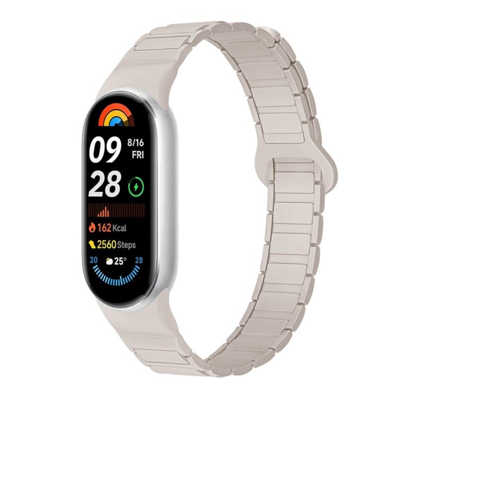Silicone Strap For Xiaomi Mi Band 10 9 8 Wristband Accessories Magnetic Bracelet Belt Pulseira Correa Xiaomi Smart Band 8 9 10