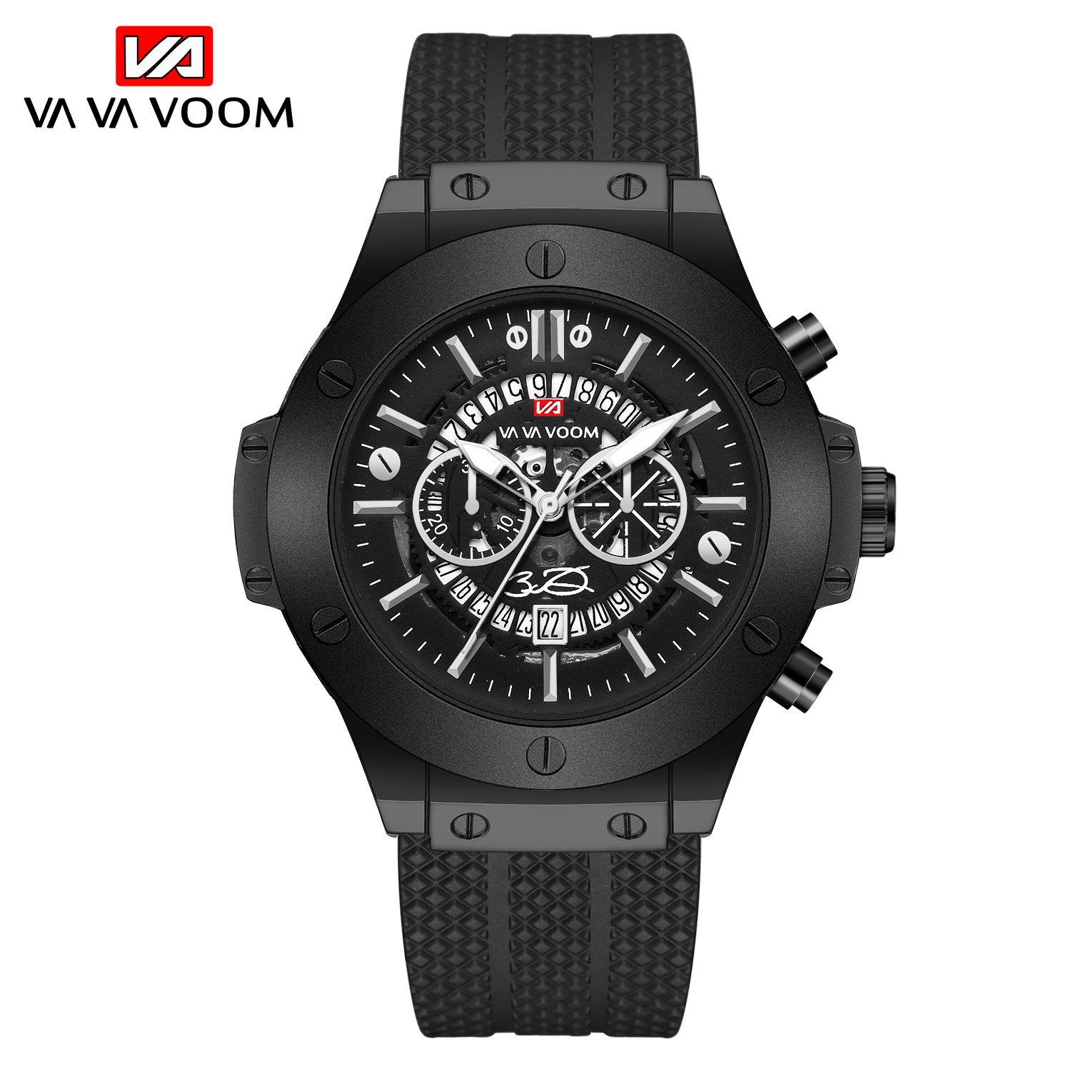 

VA VA VOOM Calendar Watch for Men Waterproof Watch Sports Watch for Men