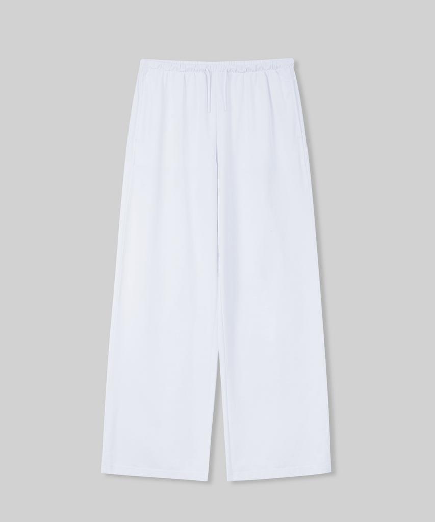 MUSINSA STANDARD WOMAN [Uv Protection] Women'S Cooling Jersey Wide Pants [White]