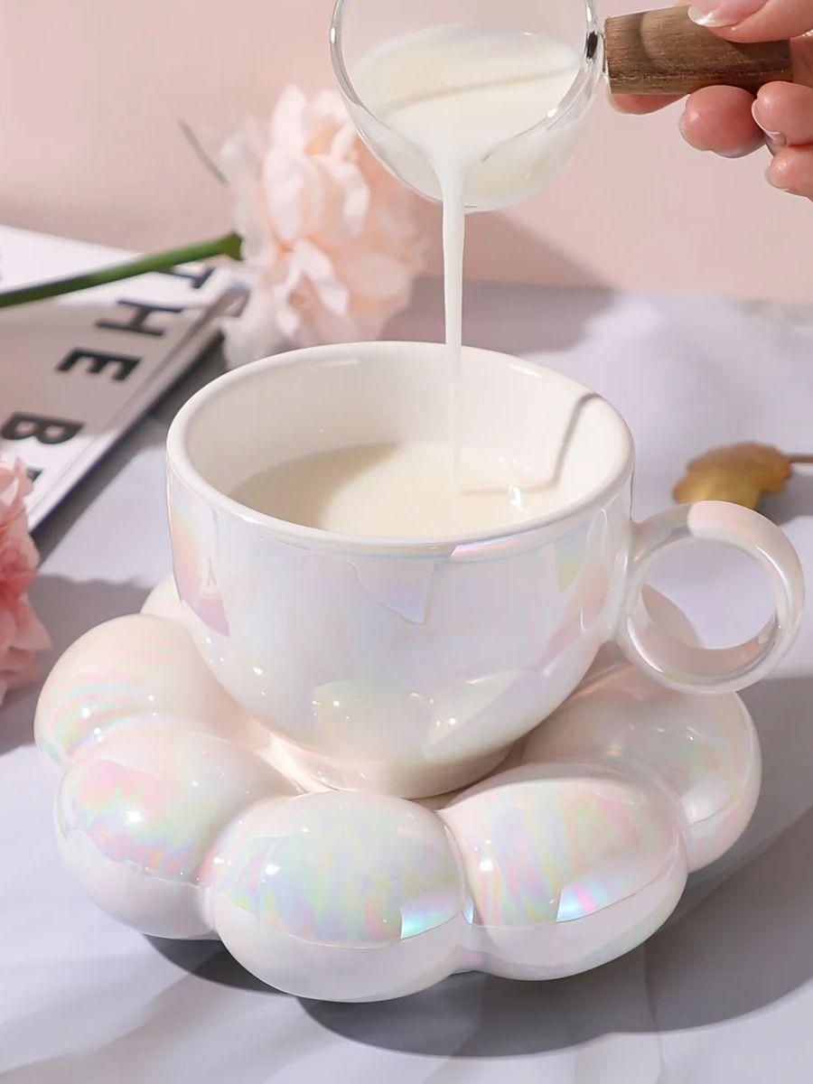 

2pcs suitable for office and home cafes, Christmas and wedding warm gifts, dishwashers, and microwave safe boxes 200ml білий