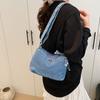 Dámská džínová taška Multifunkční taška přes rameno Crossbody taška