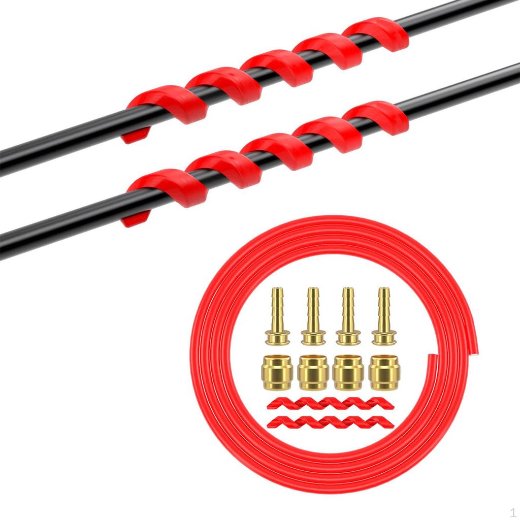 2.5m Length Bicycle Hydraulic Disc Brake Hose Repair Tools Olive Connection Insert