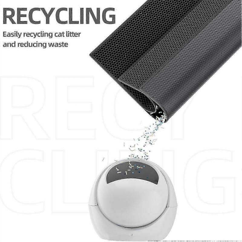 36" X 30" Washable Honeycomb Cat Litter Mat for Pets