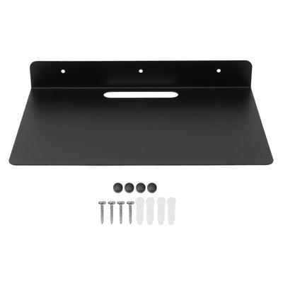 Mensola AV Flottante Ispessita in Metallo Antiruggine Rack da Parete per Proiettore Set Top Box Router Fotocamera