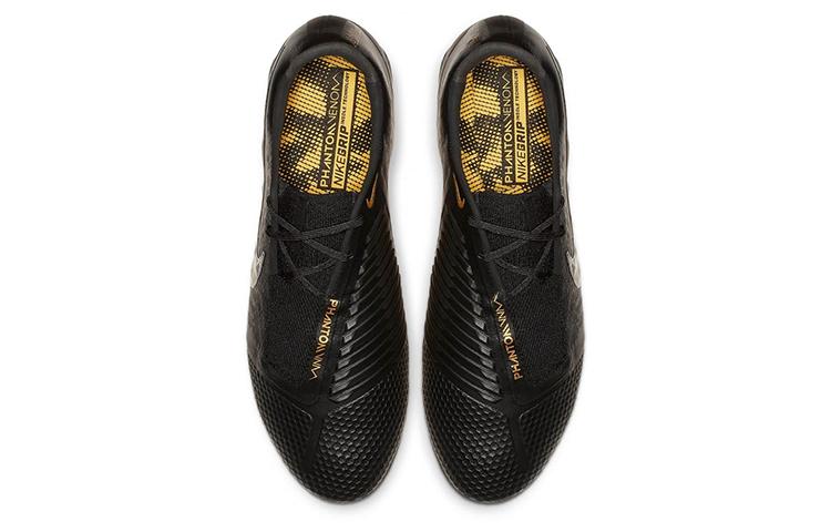 Nike Phantom Venom Elite Fg Black Gold AO7540-077
