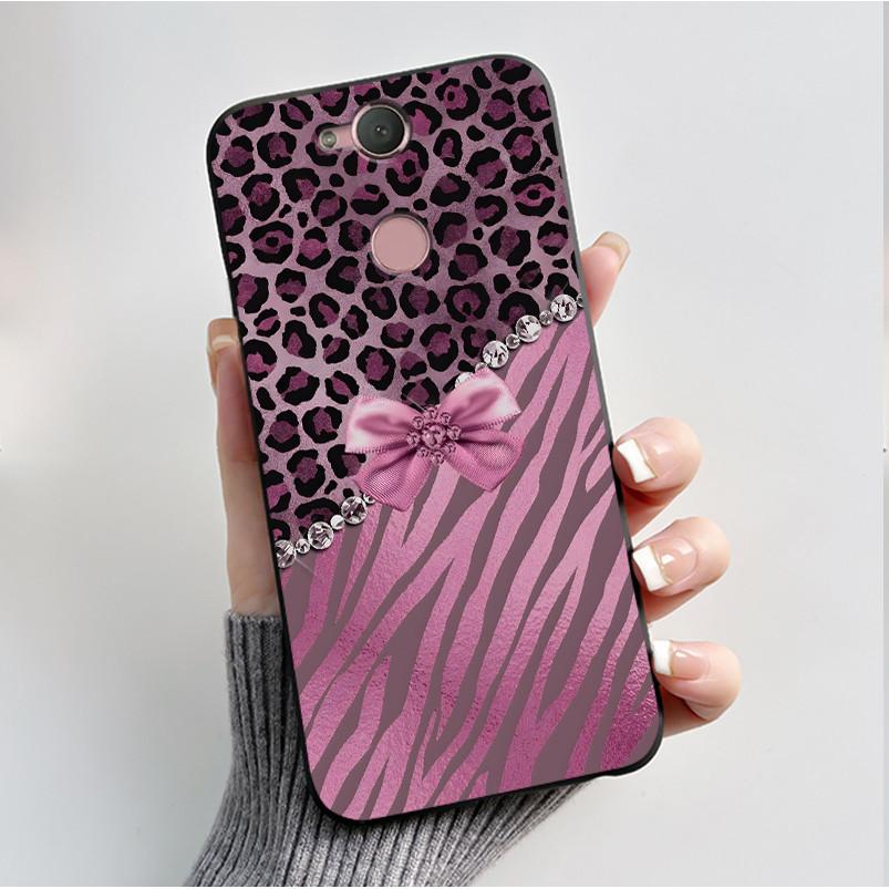 

Printing Pattern Case For Sony Xperia XA2 / Xperia XA2 Ultra Fundas Soft Silicone Black Shell Cover Cute Flower Cartoon Casing Sony Xperia XA2 Ultra