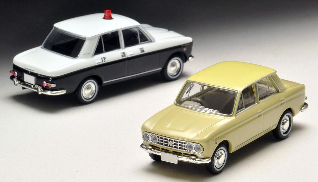 Tomica Limited Vintage Scale Datsun Bluebird 1200 Fancy Deluxe Yellow Finished Model 1/64 LV-65c