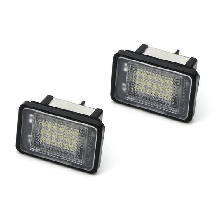 OEM-Replace 18SMD LED License Plate Light Assy For 10-12 Mercedes X204 GLK Class