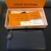 Used Navy Long Wallet with Box