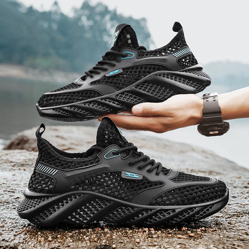 Sommer Herren Freizeitschuhe Mode Leicht Herren Laufschuhe Walking Sneakers Mesh Atmungsaktiv Männlich Jogging Sportschuhe