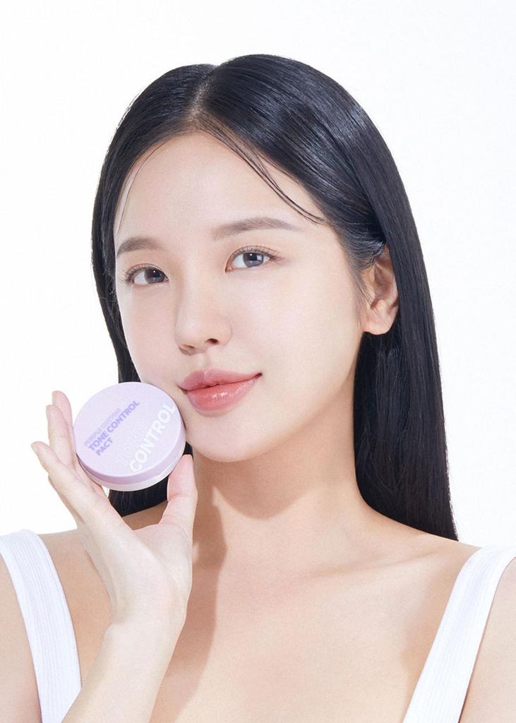 Purple Cotton Tone Control Pact