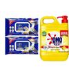 Kitchen Cleaning Wipes & Lemon Dish Soap Bundle
