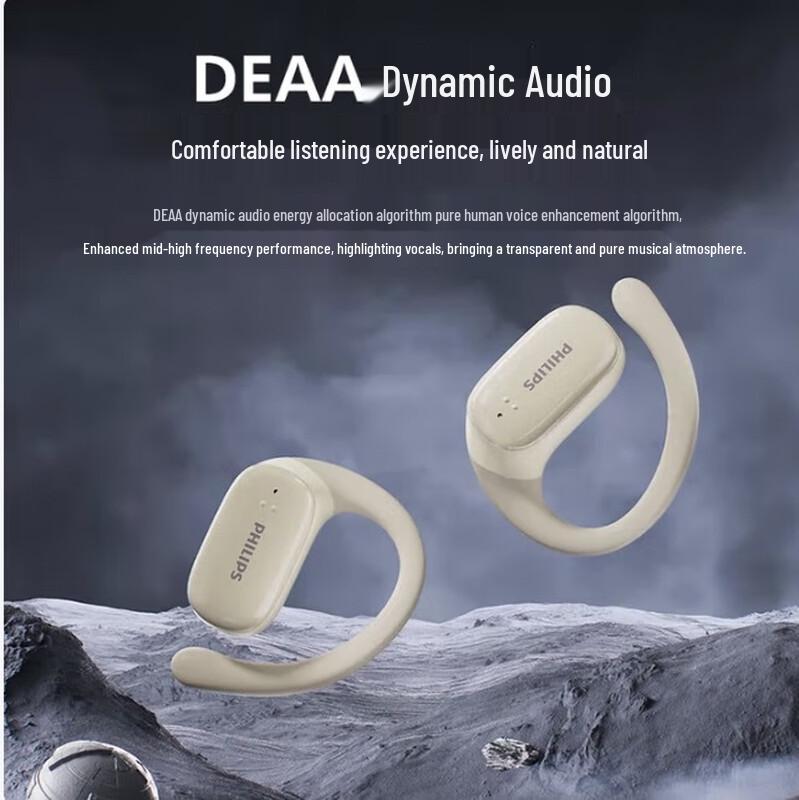 Philips Bone Conduction Open-Ear Bluetooth Sports Headphones