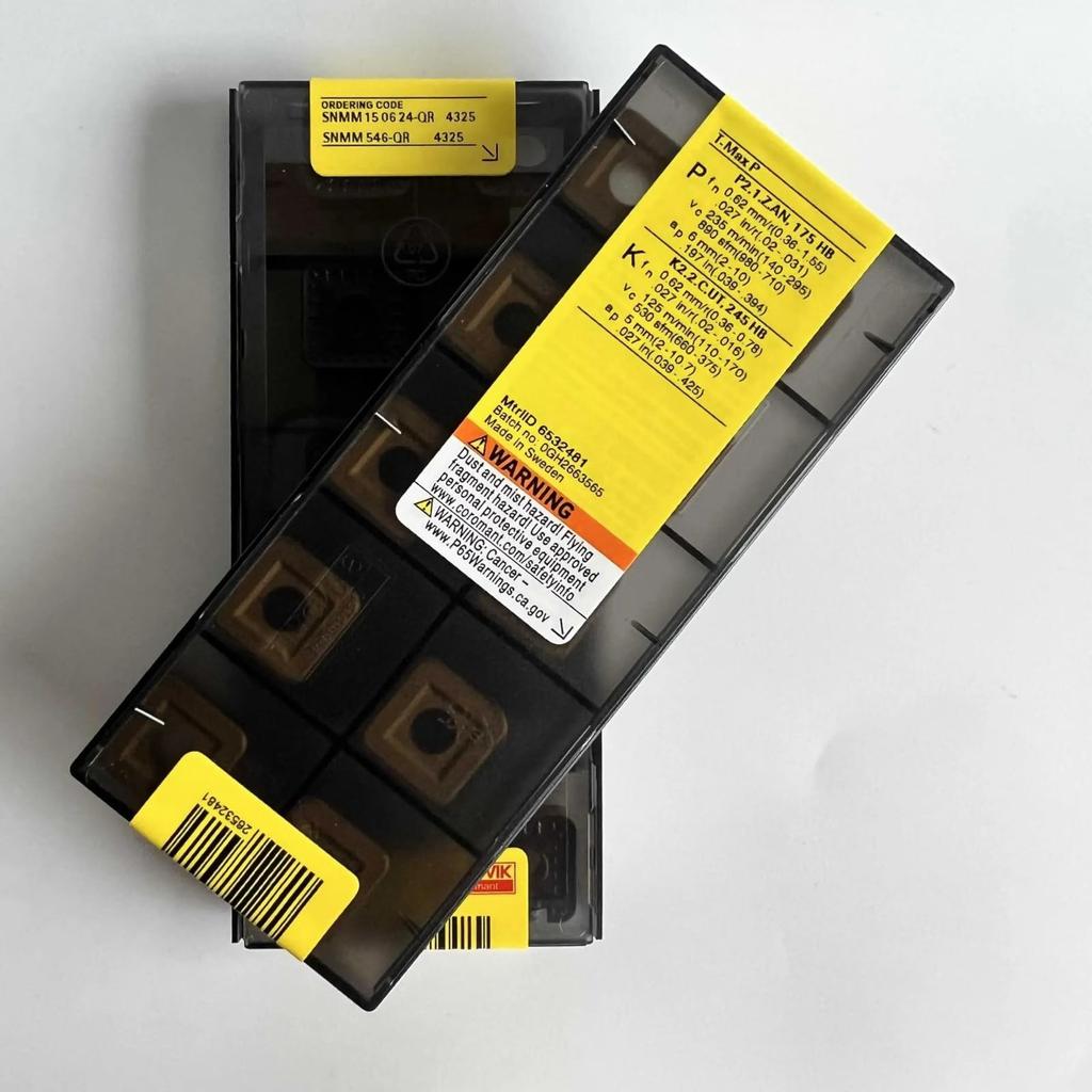 Original Sandvik / SNMM150624-QR 4325  / CNC lathe carbide blade 10 PCS