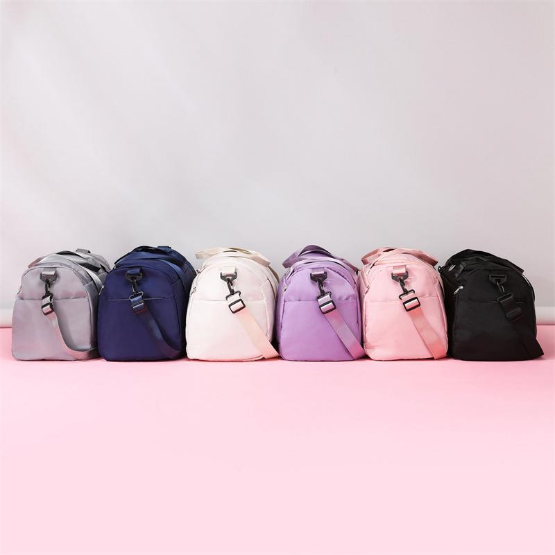 New large-capacity travel bag with shoe compartment can store dry and wet separation fitness bag leisure travel bag