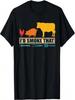 I'd Smoke That Retro Vintage Animal Lover Apparel T-Shirt