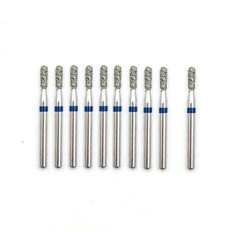 EX-31 10pcs/box Dental High Speed Diamond Burs Dentist Medium Diamond Dentist Polishing Tools