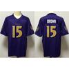 Baltimore Ravens NFL Football Jersey Mens Team Sports Fan Apparel Purple Black White Size S-XXXL