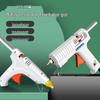 Compact High Viscosity Hot Melt Glue Gun with 7-11mm Glue Sticks