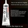60ml Strong Shoe Repair Glue, Artistic Craft Adhesive for Leather,  Non-Toxic, High-Temperature Resistant, Transparent, Hand-Safe, Plastic Material