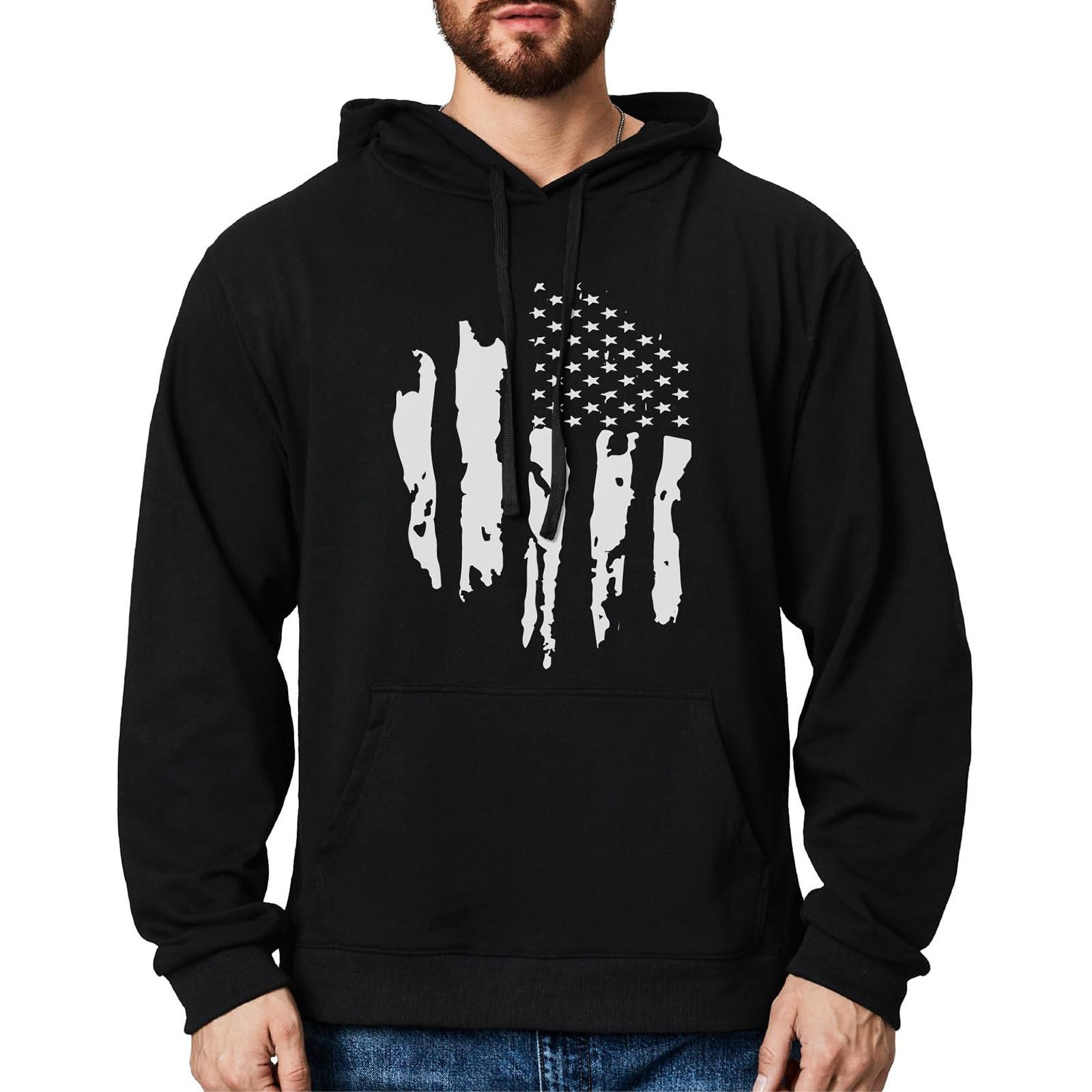 

Спортивный костюм с капюшоном, унисекс, одежда для бега, пуловер с длинными рукавами, толстовка с капюшоном L чёрный