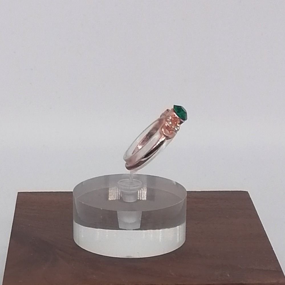 Rack Acrylic Ring Display Stand Wedding Ring Box Jewelry Show Props Earrings Rings Organizer
