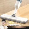 2025 Dual-Use Flat Mop: Spray, Wet & Dry, One-Wipe Clean for Easy Household Cleaning