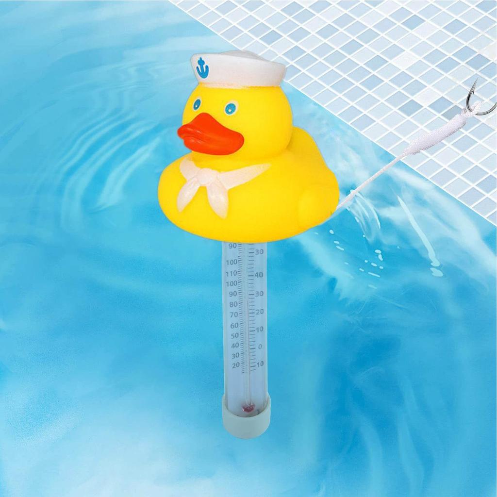 Waterproof Floating Swimming Pool Thermometer Scale Accurate Readings Thermometer for Swimming Pool Spas Hot Tubs Aquariums