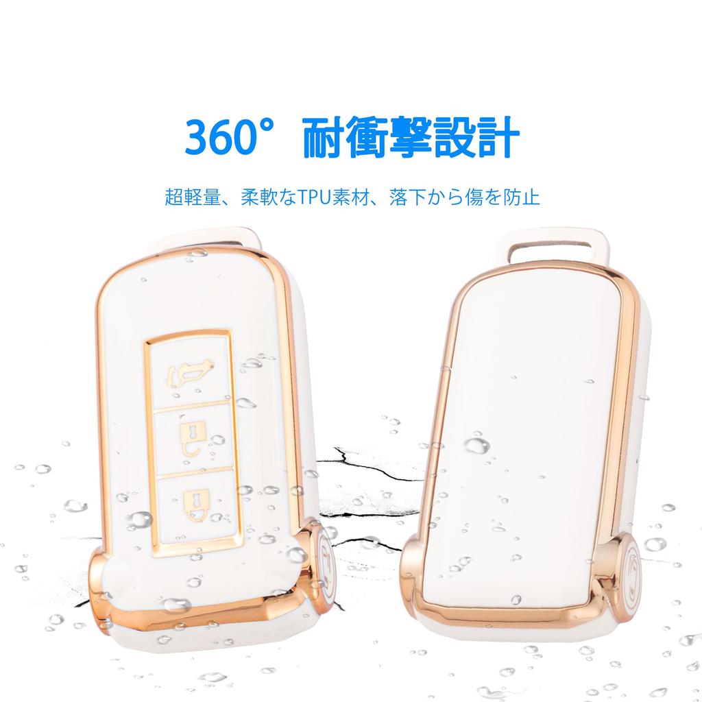 [Unhoke] Delica D:5 Key Case, Compatible with Mitsubishi, Smart Key