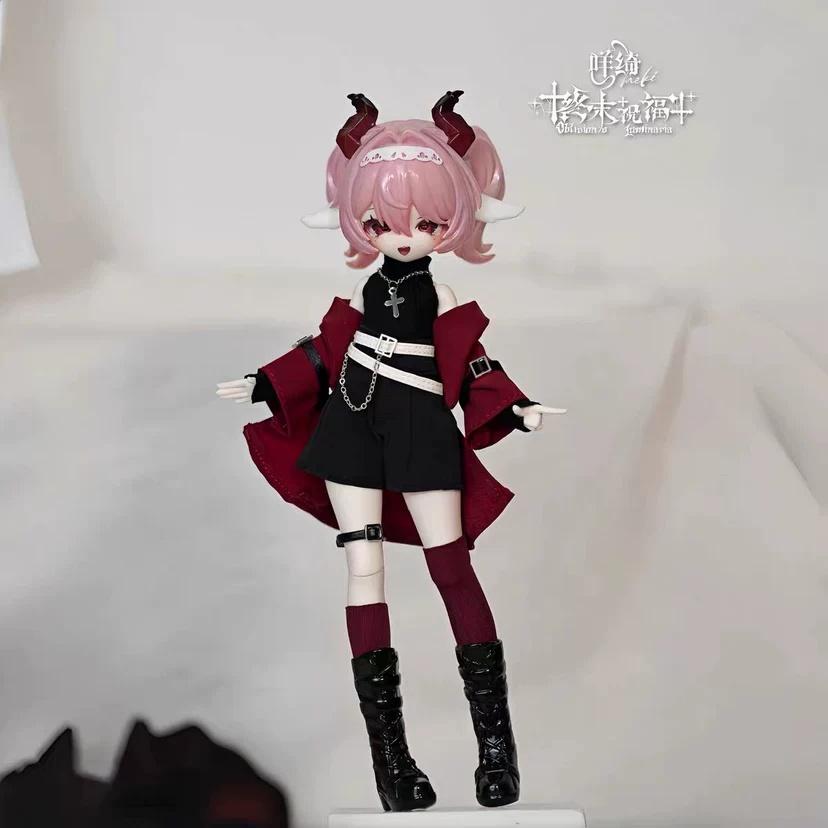Genuine Meki Final Blessing Series 18 Bjd Blind Box Action Figure Dolls Mystery Box Cute Gift Desktop Ornament Cartoon Model