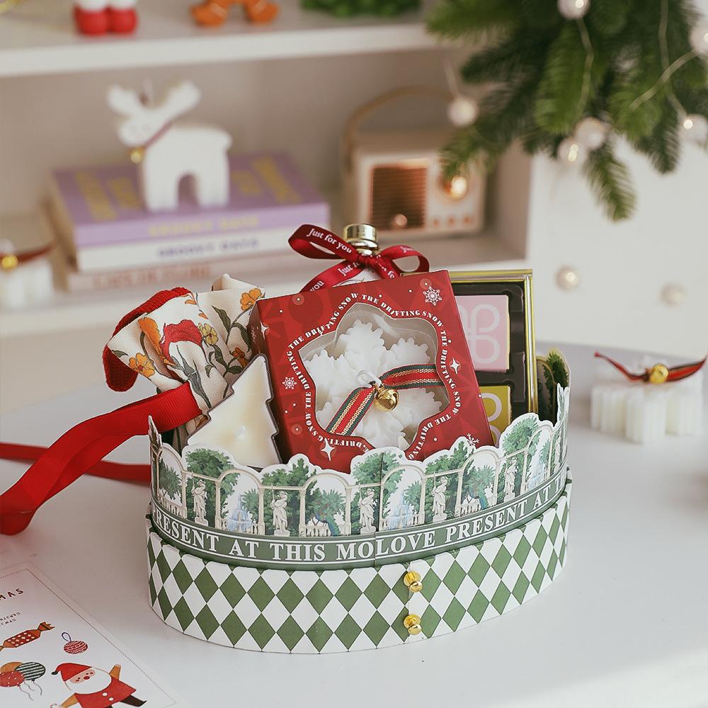 Scented Candle Aesthetic Aroma Christmas Decorative Candle Decorative Aromatherapy Candles Prefect for Christmas Eve Party