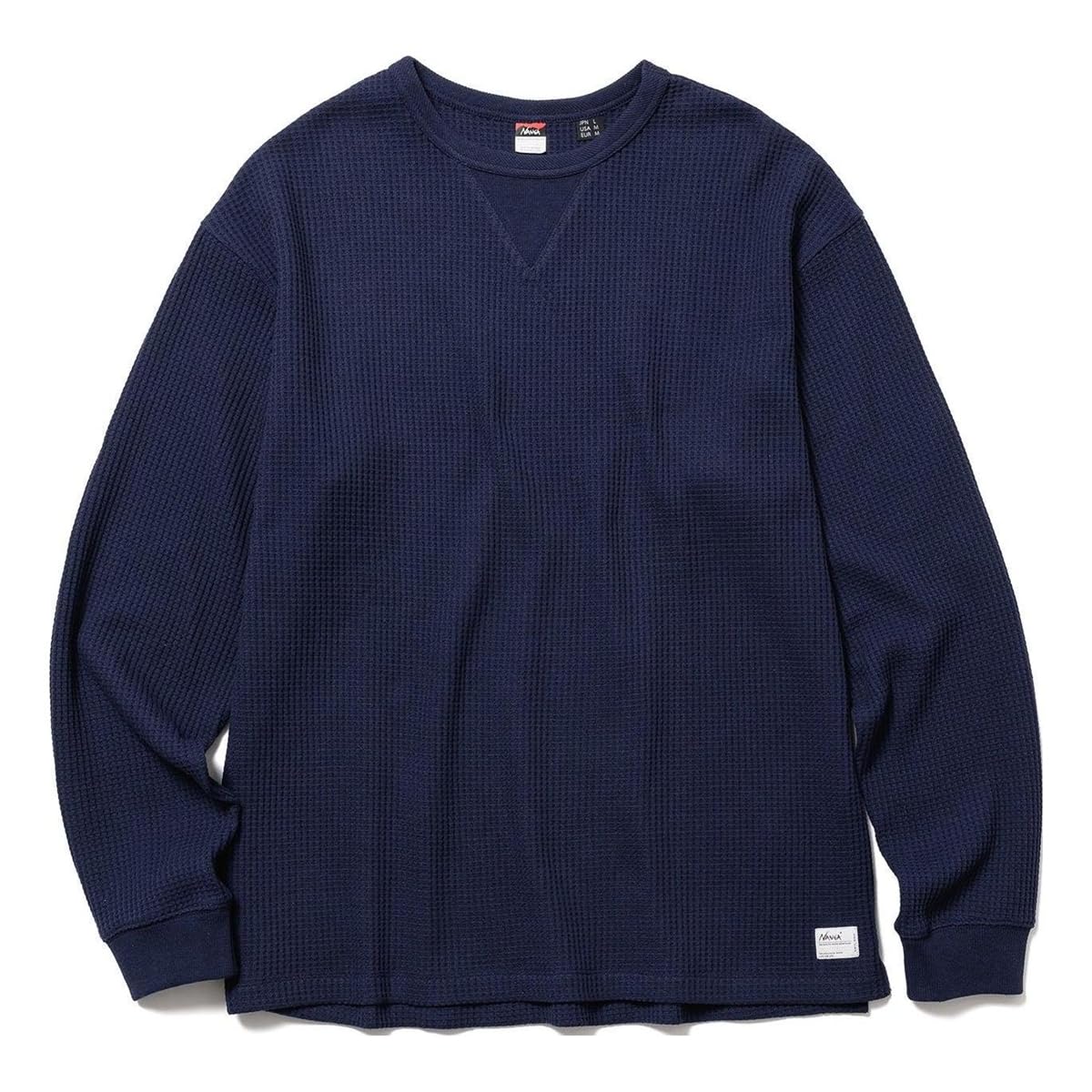

NANGA ECO HYBRID WAFFLE L/S TEE (NW2311-1G218) (XL, Navy)