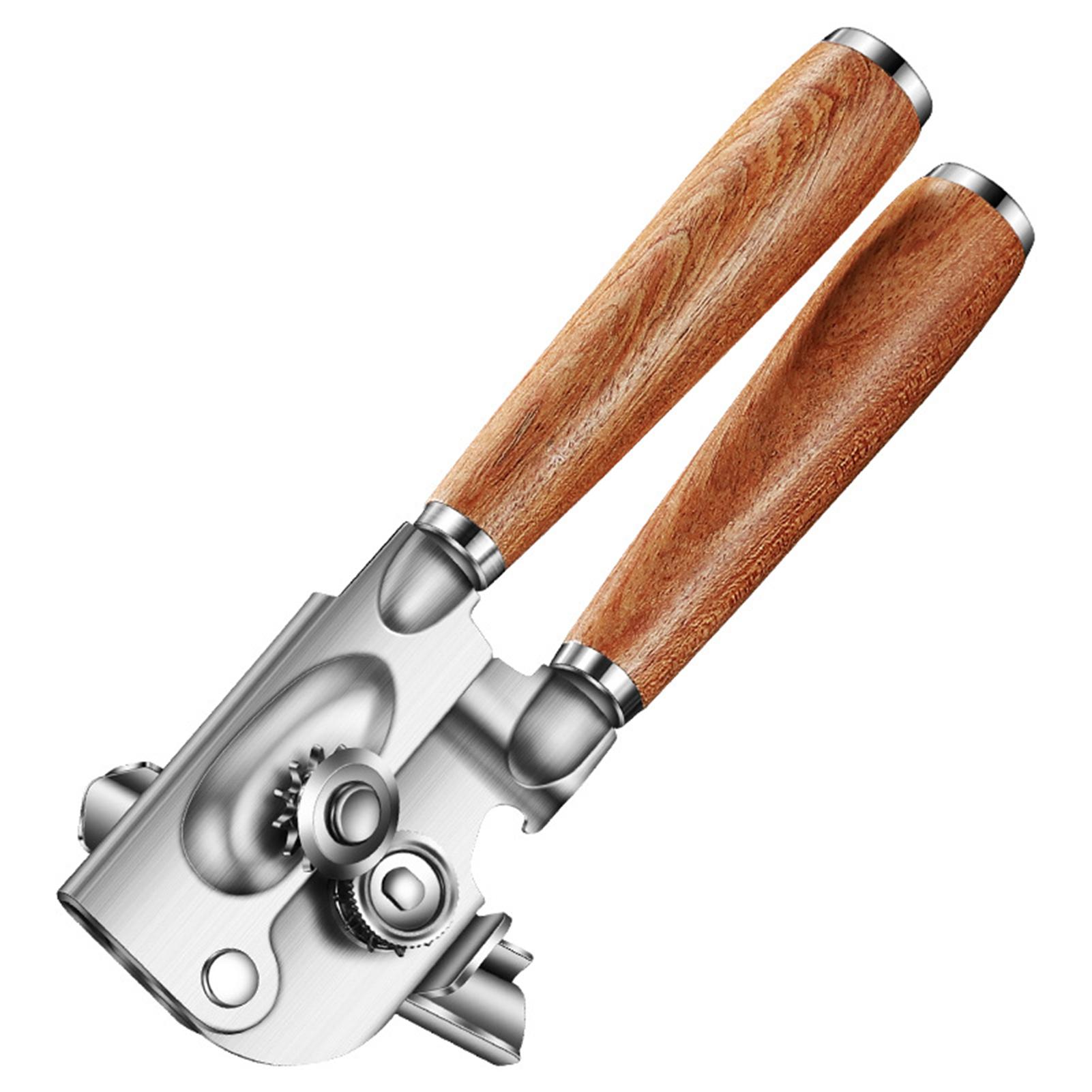 

Manual Stainless Steel Can Opener Ergonomic and Easy to Use Opener at Cans Beer Bottles