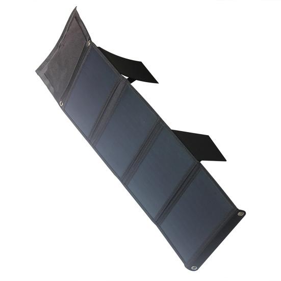 Solar Panel Portable Phone Charger High Conversion Rate Foldable Design Waterproof Single Crystal Silicon Solar Panel Charger