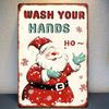 Vintage Iron Signs  Merry Christmas Tree Poster  Metal Plaque Bakery Candy Shop Home Wall Decor