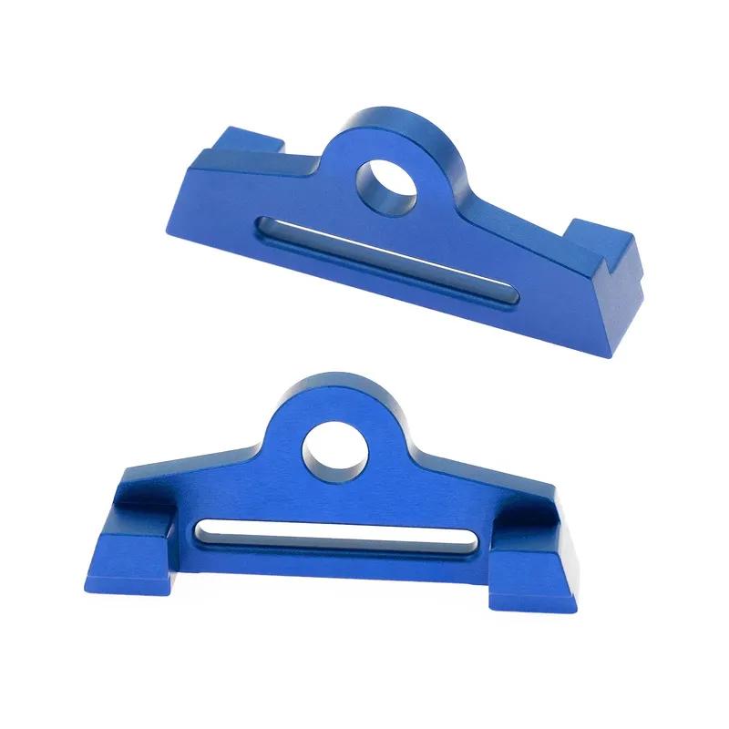 Metal Tall Battery Holder Mount Hold Down with Battery Strap for 1/10 Traxxas Slash 4x4 VXL RC Car Upgrade Parts Accessories