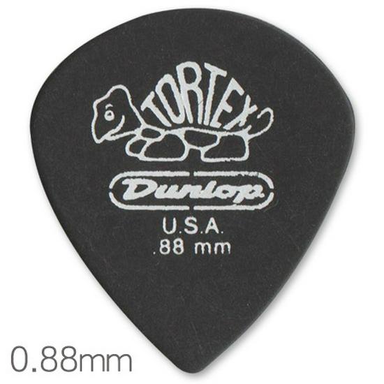 Dunlop Jazz3 482R Fast Picking Guitar Picks - Small Turtle Electric Series