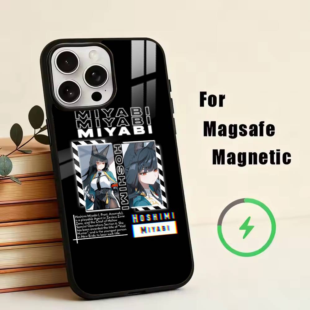 Games of the Zenless Zone Zero Phone Case For iPhone17,16,15,14,13,12,11 Plus,Pro Magnetic For Magsafe Wireless Charging