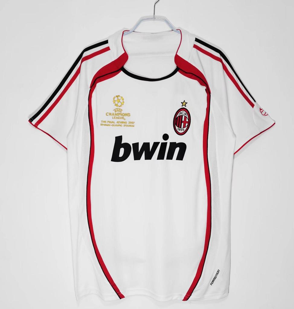 Retro AC Milan 06/07 Home Football Shirt - Kaka 09/10 Star Print Jersey