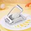 Aluminum Alloy Cut Hard Eggs Egg Slicer Heavy Duty Metal Boiled Eggs Cutter Manual Cutting Ham Fruit Kitchen Gadgets