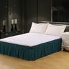 Solid Color Elastic Bed Skirt Elastic Built-in Bed Apron