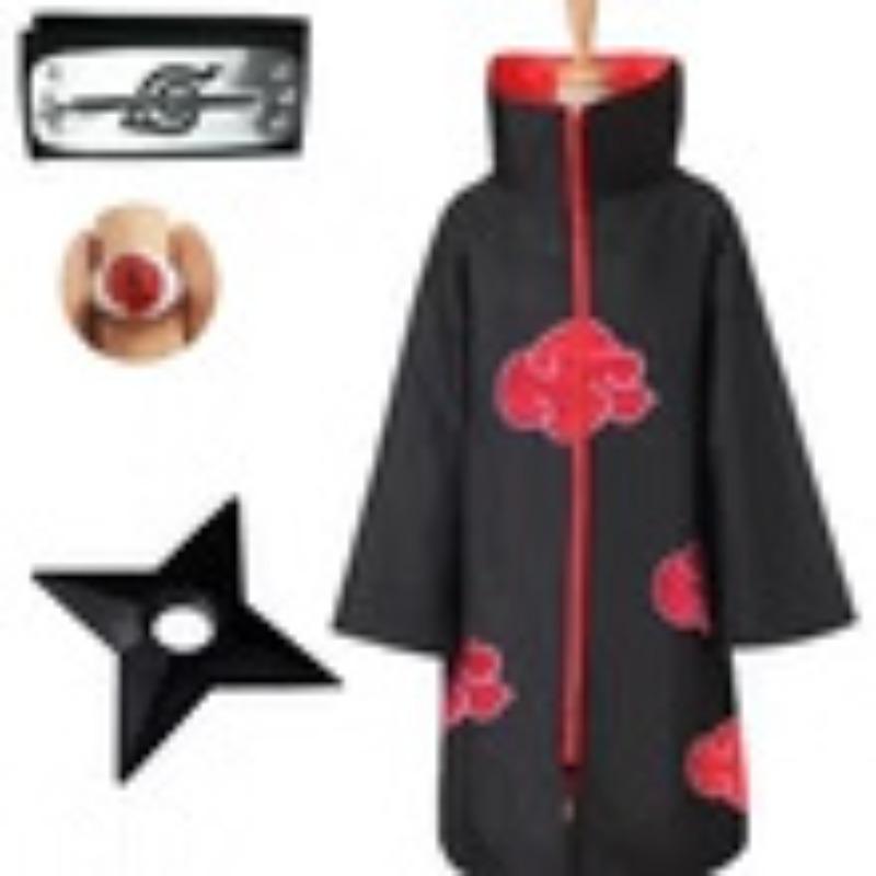 Cloak Clothing Ninja Uchiba Itachi Sasuke Clothing Fourth Generation Wave Wind Watergate Red Cloud Cloak