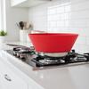 Folding Oil Splatter Cover Food Grade Silicone Splash Pot Lid  for 9/10 Inch Pan
