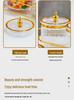 Transparent Food-Grade Plastic Storage Jars for Grains, Snacks, and Dried Goods