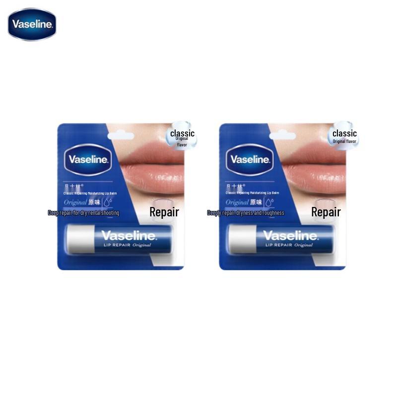 Vaseline Classic Original Lip Balm (2-Pack)