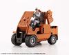 Kotobukiya Hexa Gear Booster Pack 6 (Forklift Type Orange Ver.) Approximately 200mm In Length 1/24 Scale Plastic Model Kit, Molded In Color, HG089