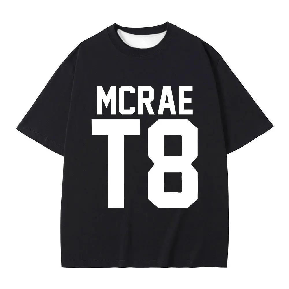 2025 Singer Tate Mcrae T8 Music T Shirts Men's Women Vintage T-shirt Summer Oversized Short Sleeve Tee Tops for Fans Gift