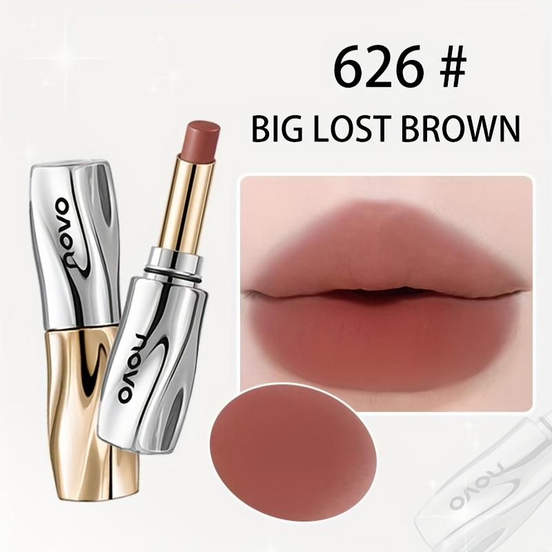 

Бархатная матовая помада - Стойкая водостойкая и не размазывающаяся матовая помада, не оставляющая следов на чашке, двойного назначения для губ и щек, подарок для макияжа для женщин 626#