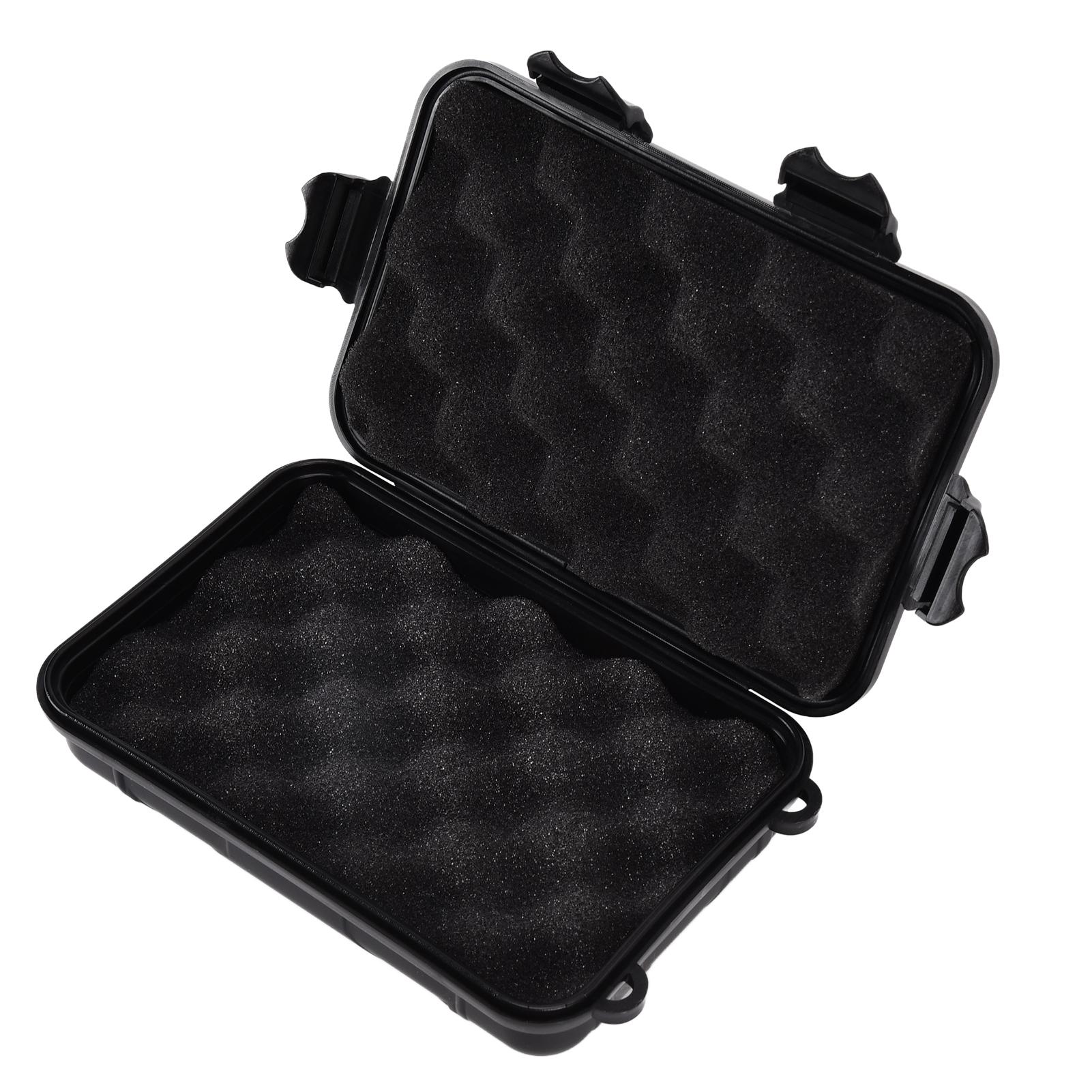 

Противоударная коробка, устойчивая к давлению, компактные маленькие водонепроницаемые пластиковые ящики для хранения для кемпинга на открытом воздухе, дикой местности